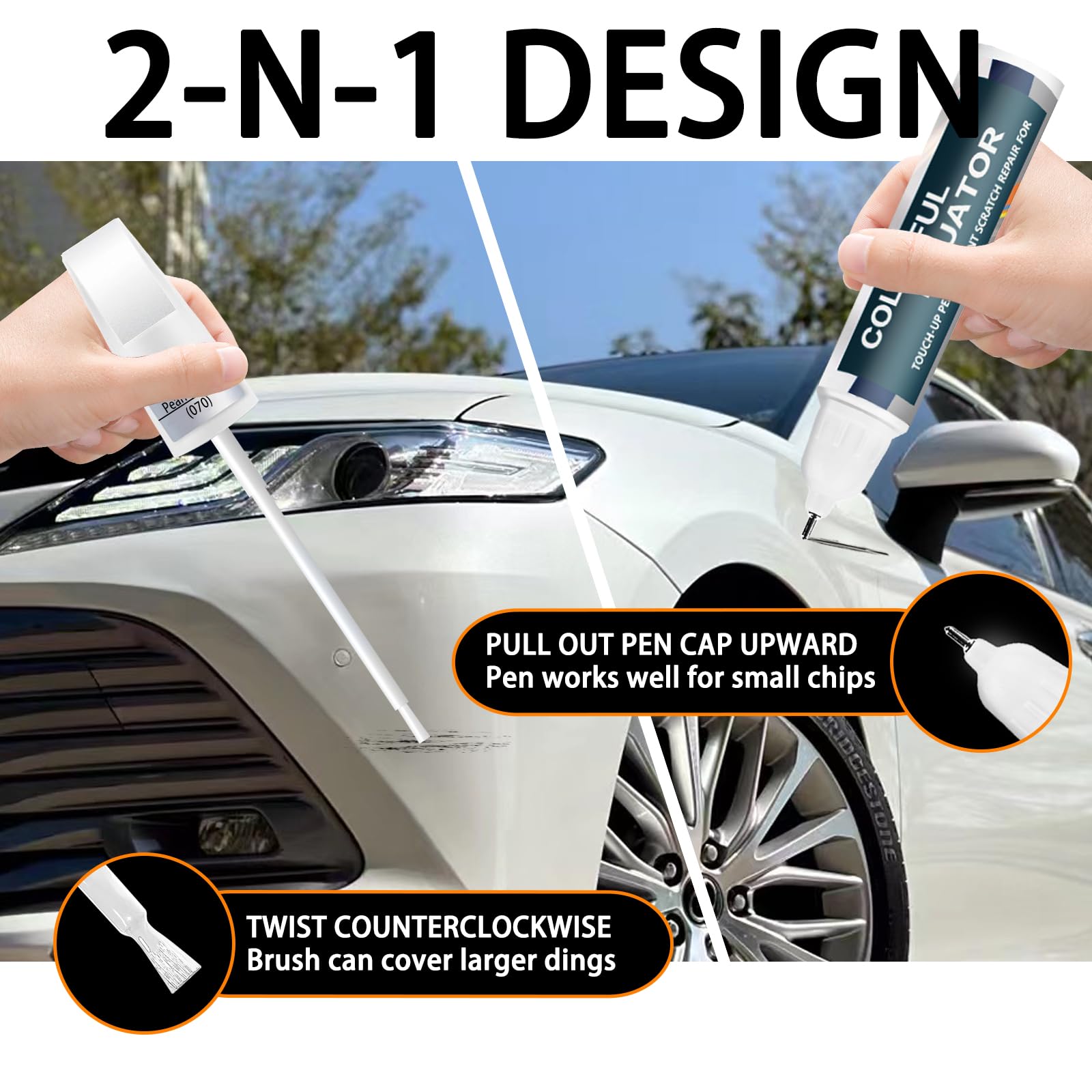 SCRATCH❗️ ScratchesHappen Exact-Match Touch Up Paint Kit - Magnetic
